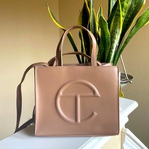 Telfar Small Taupe Crossbody